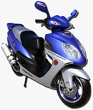 Fuji 150 - Contact us in Lexington, Kentucky, for mopeds; we're your top source for motorized scooters!